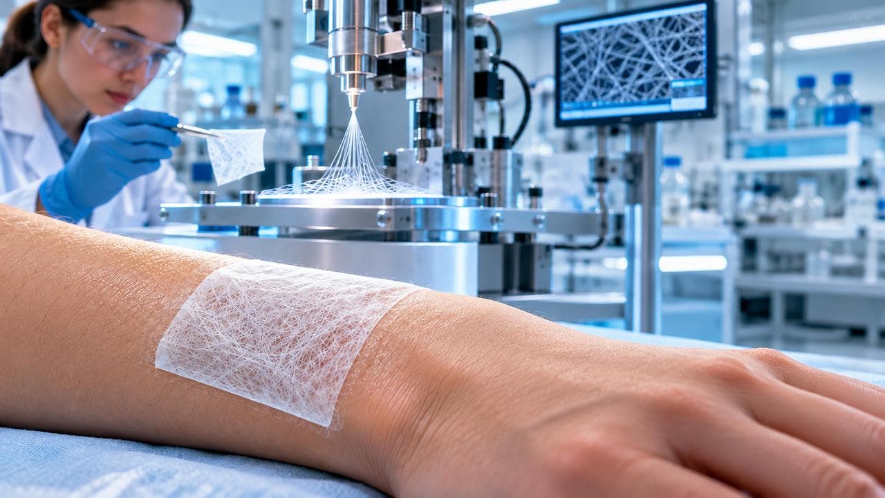Un pansement capable d'attaquer les bactéries et de régénérer la peau ? Une innovation médicale se prépare